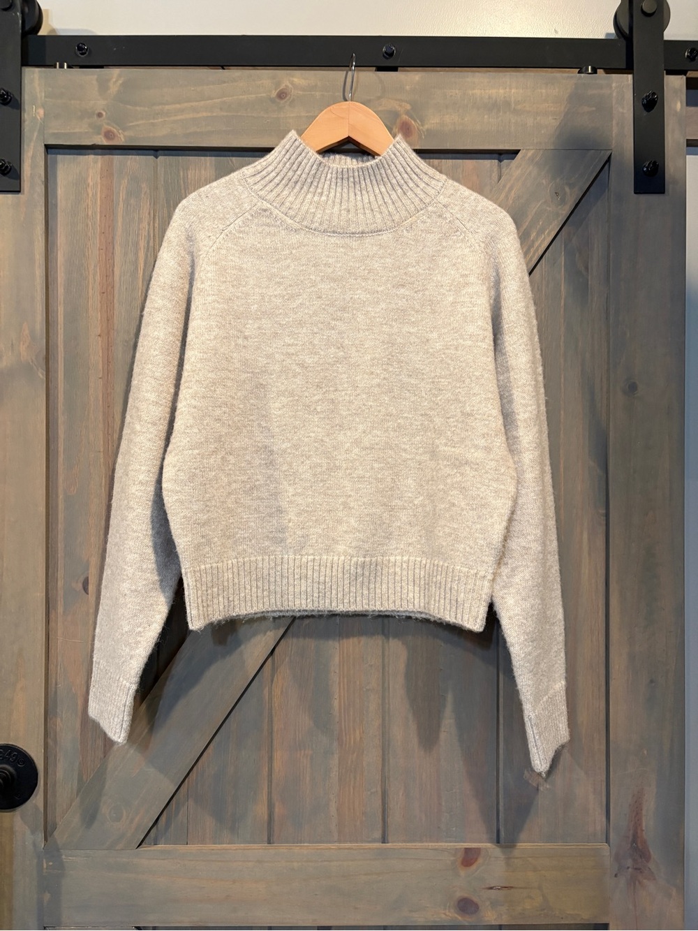 Women’s Mondenaire Nordstroms Cozy Mock Neck Sweater - Cream
